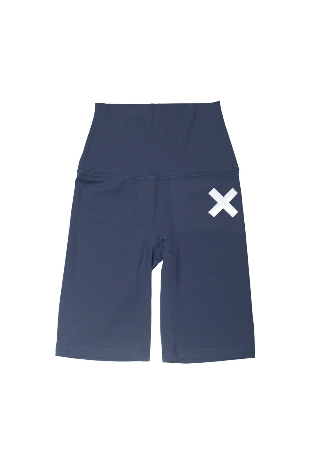 Time Out X Bike Shorts – Dusty Blue – Front