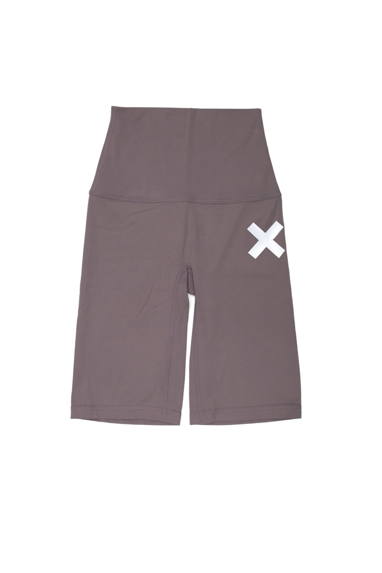 Time Out X Bike Shorts – Slate Lavender – Front