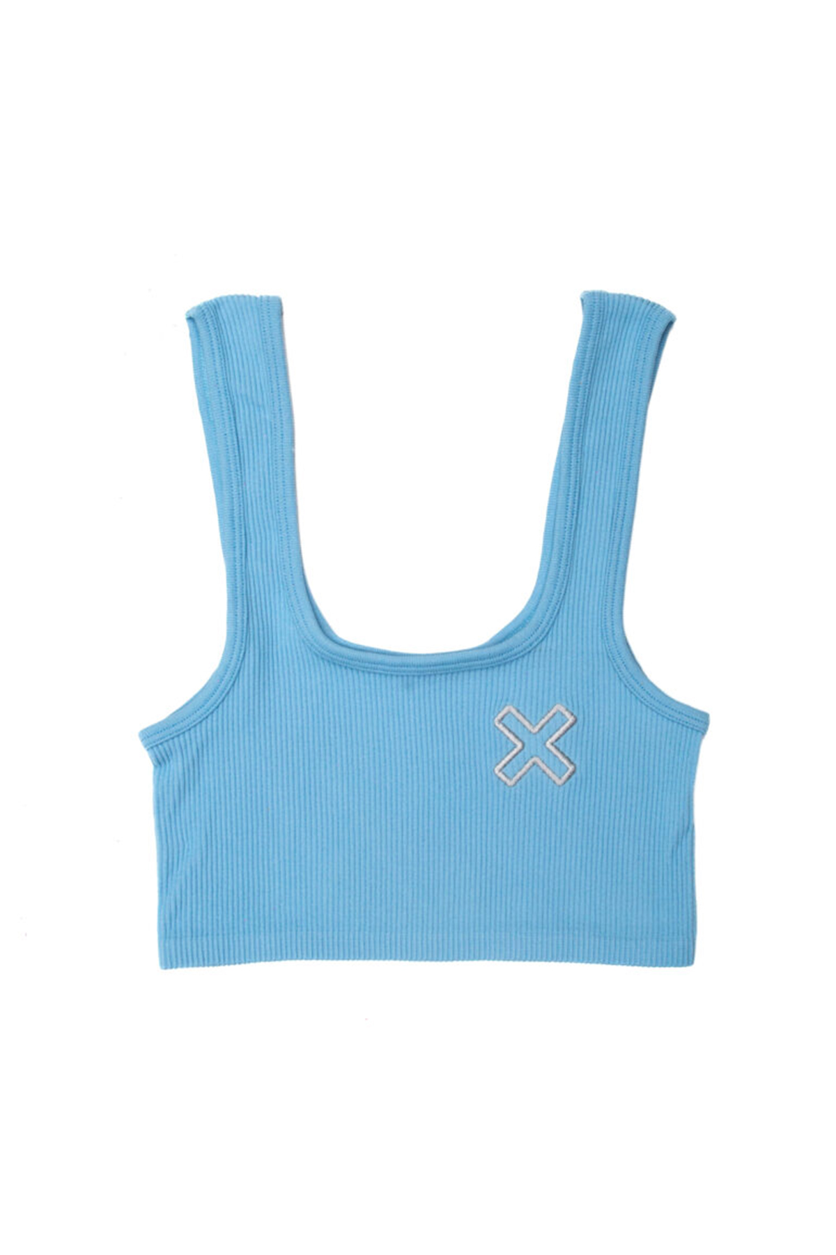 Time-Out-X-Light-Support-Ribbed-Gym-Bra–Blue—Front