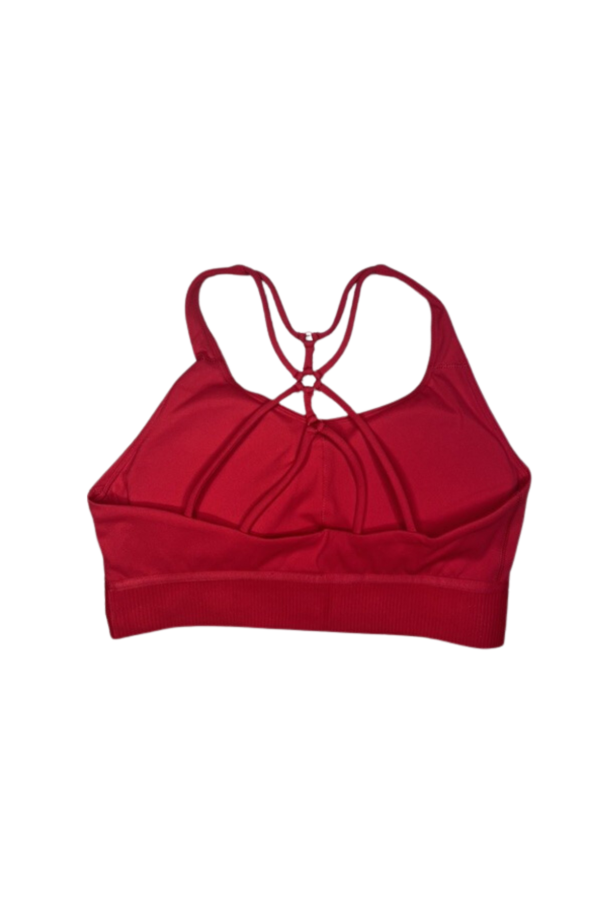 Time-Out-X-Medium-Padded-Workout-Bra—Red—Back