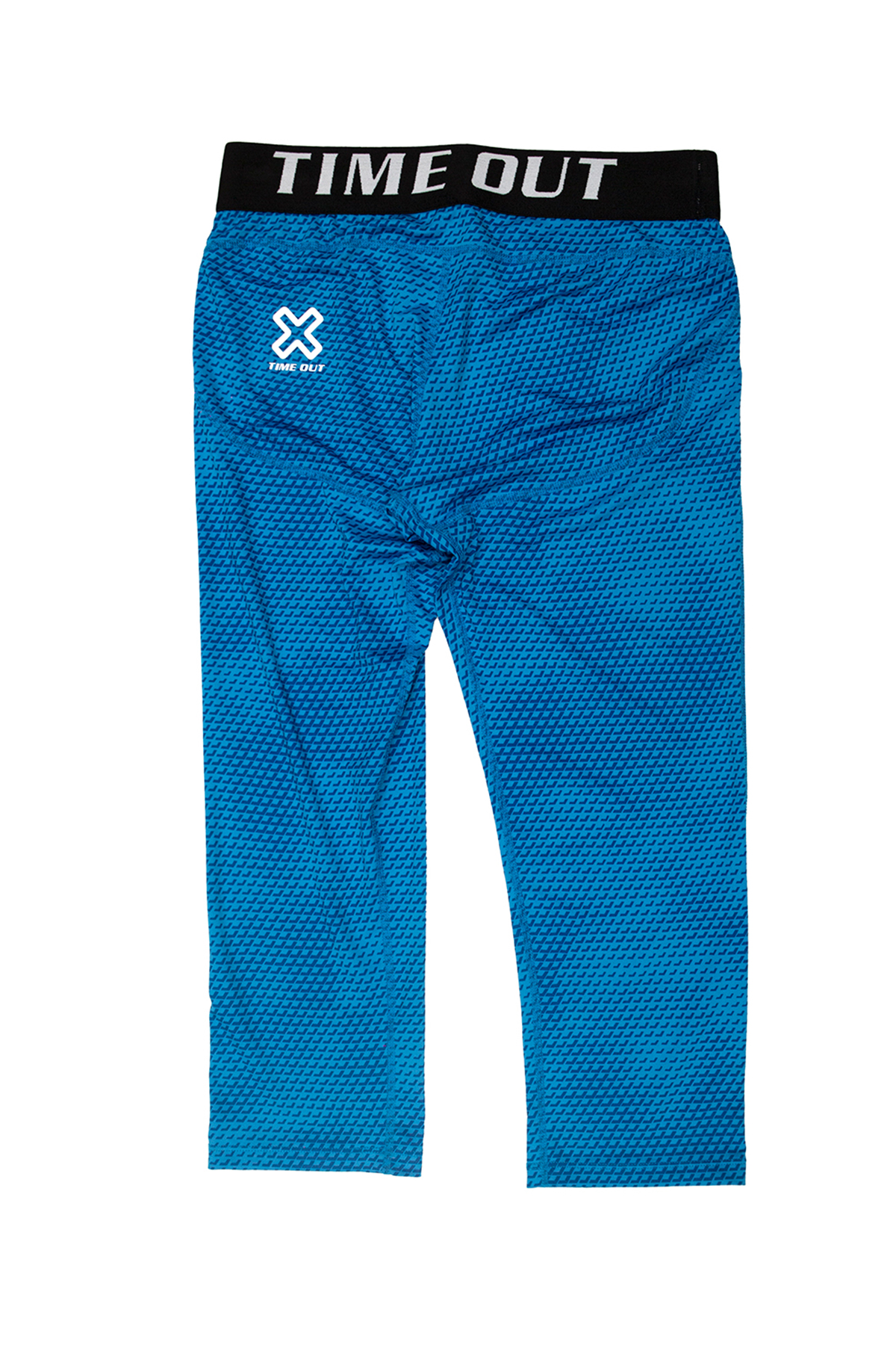Time-Out-X-Men’s-Long-Gym-Shorts—Ocean-Blue—Front