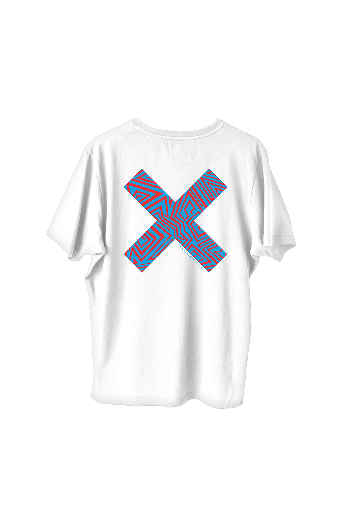 Time-Out-X-Signature-X-Triangle-Maze-Pattern-T-Shirt—Back