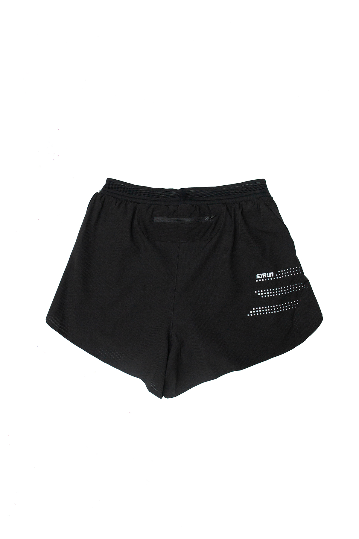 Time-Out-X-Sprinter-Running-Shorts—Black—Back