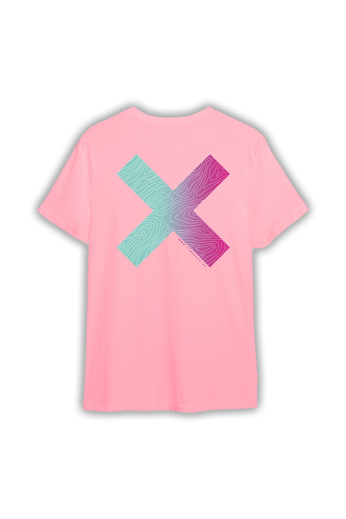 Unisex-Time-Out-X-Signature-Pure-Cotton-Vibrant-Pattern-Pink-T-shirt-for-Kids—Back