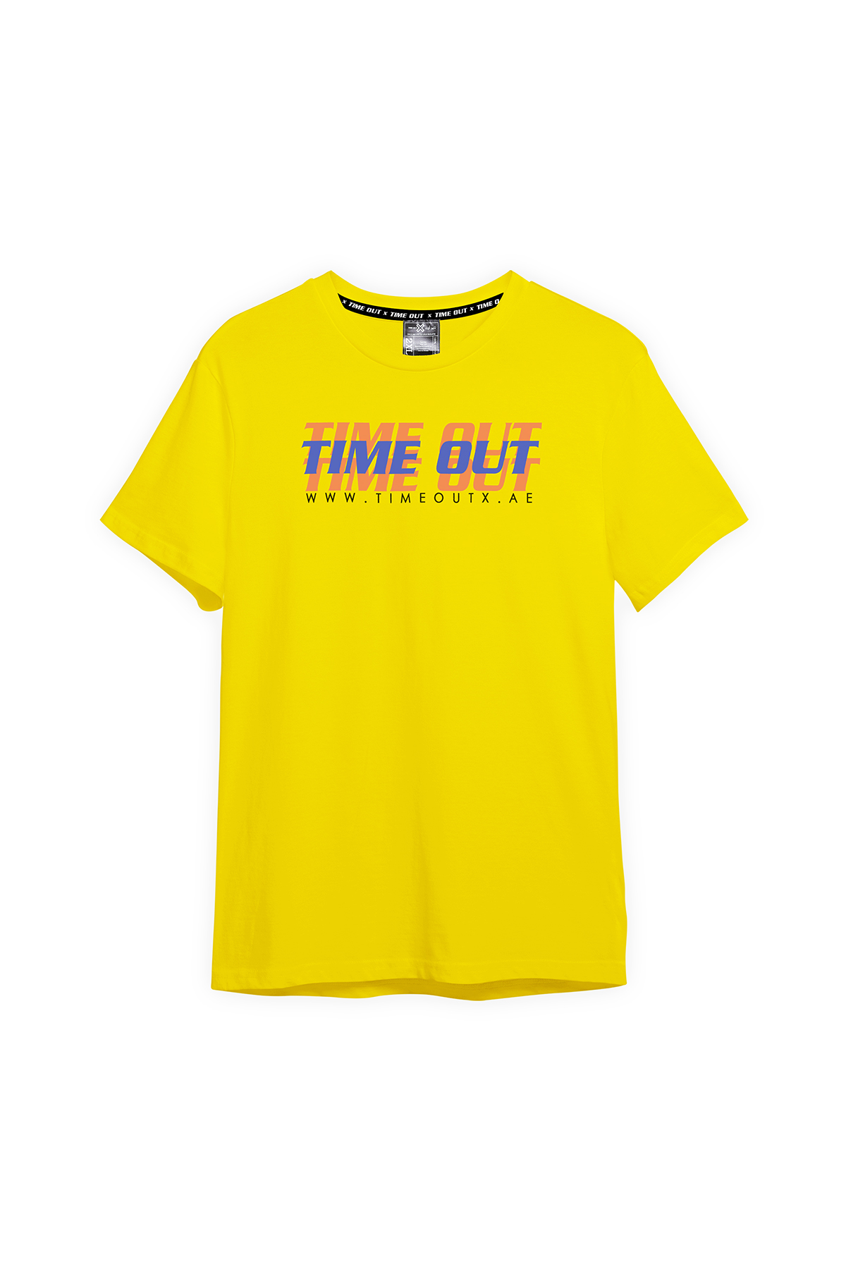 Unisex-Time-Out-X-Signature-Pure-Cotton-Yellow-Print-T-shirt-for-Kids—Back