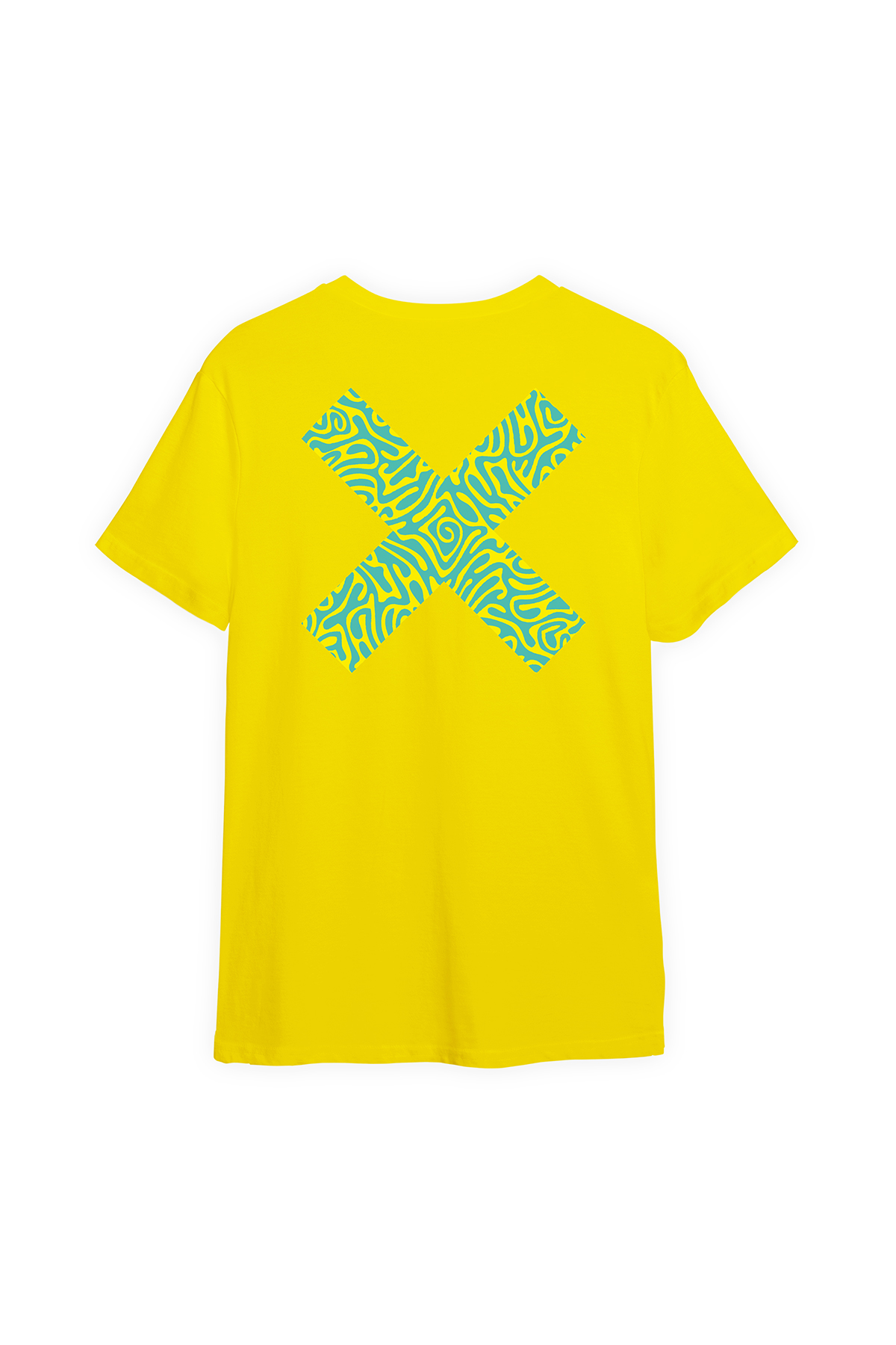 Unisex-Time-Out-X-Signature-Pure-Cotton-Yellow-Print-T-shirt-for-Kids—Front