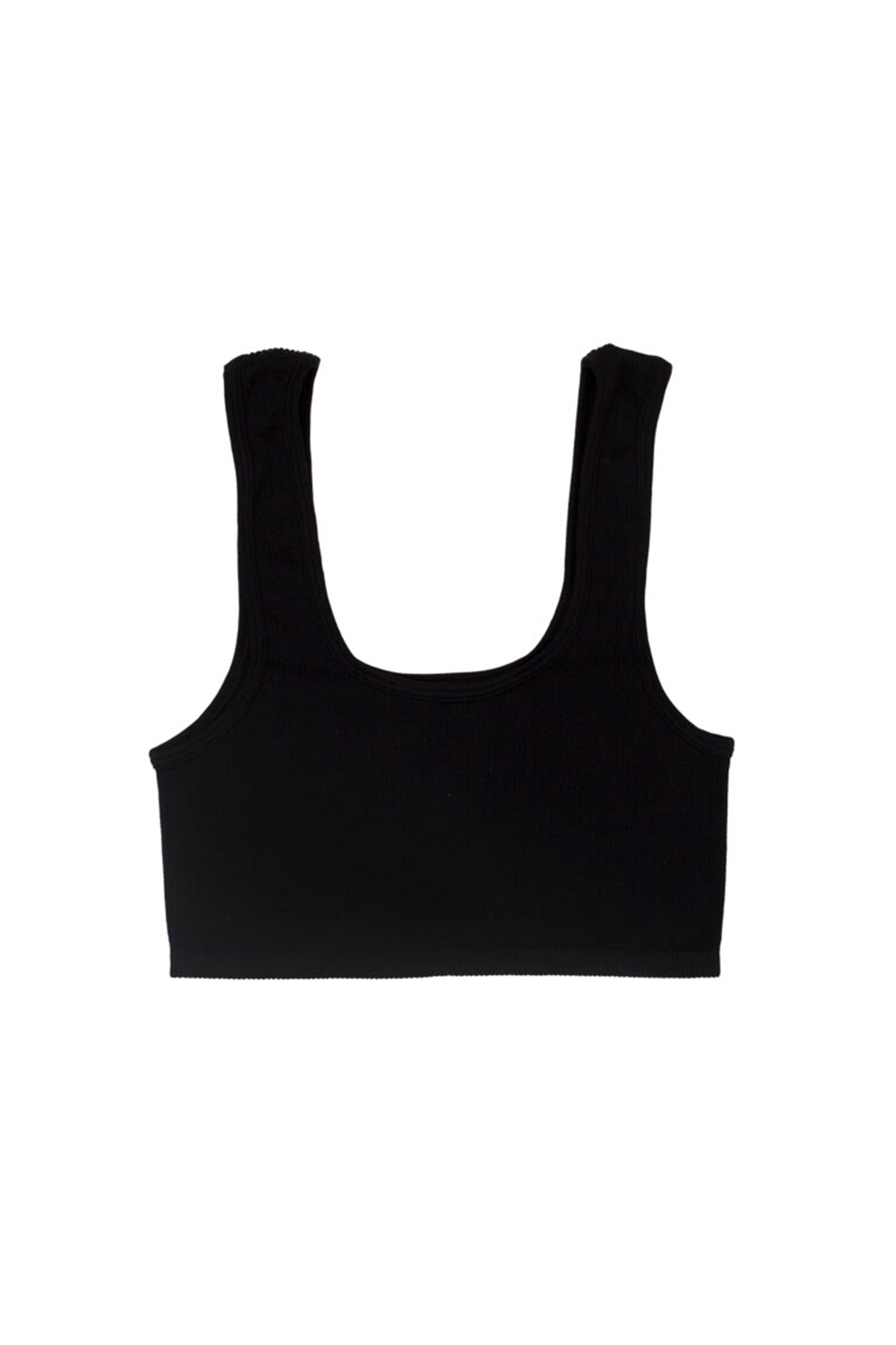 Time-Out-X-Light-Support-Ribbed-Gym-Bra—Black—Back