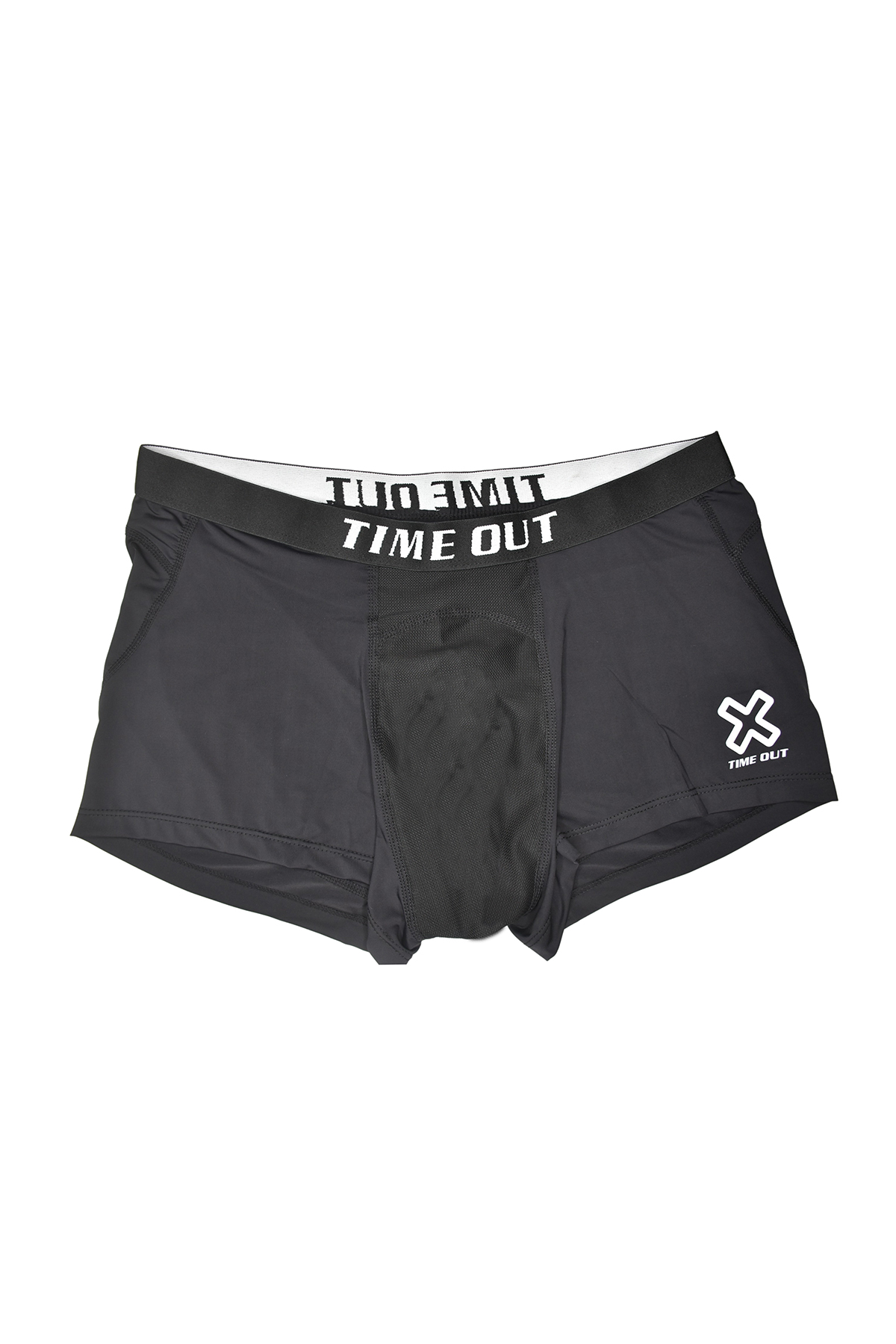 Time-Out-X-Men’s-Activewear-Boxers—Black—Front