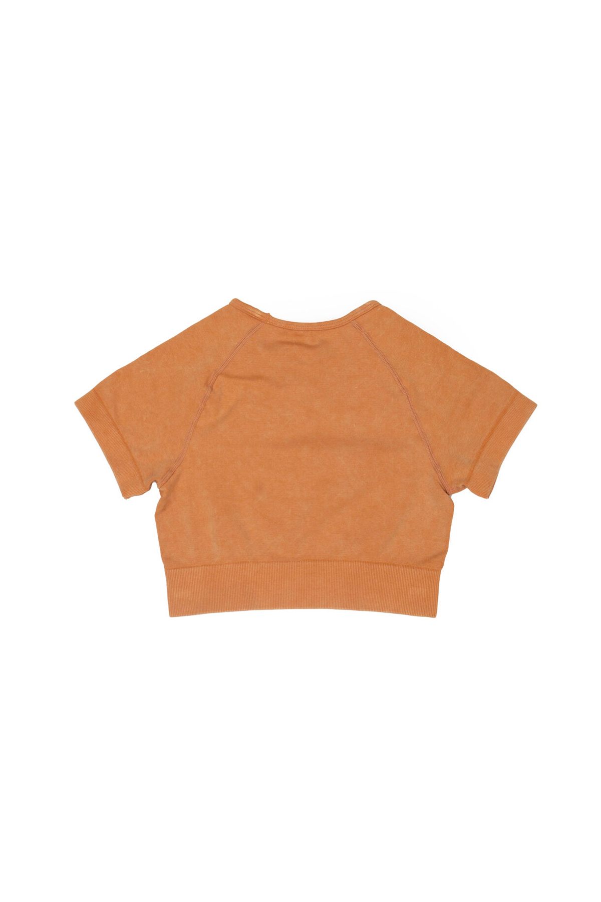 Time-Out-X-Short-Sleeve-Fitness-Crop-Top—Deep-Coral—Back
