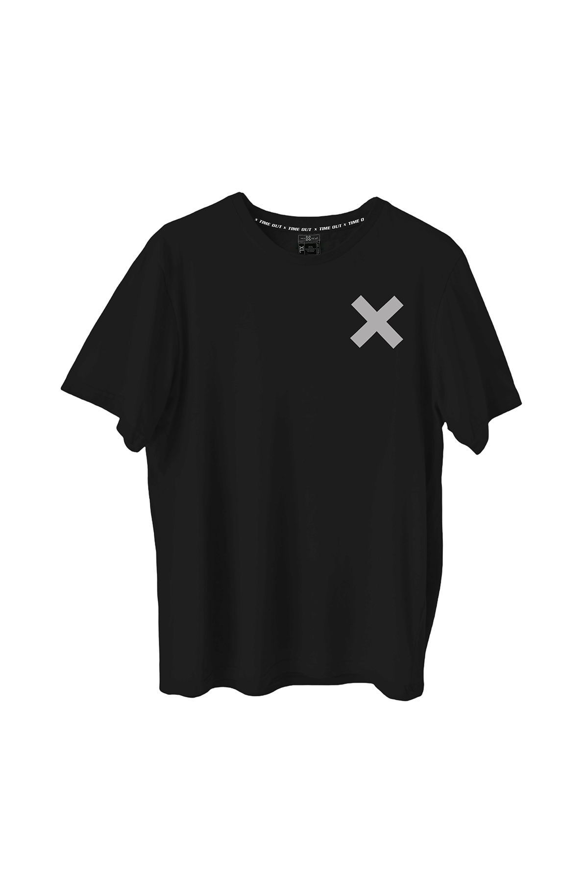 Time-Out-X-Signature-Arabic-Logo-Cotton-T-Shirt—Black—Front