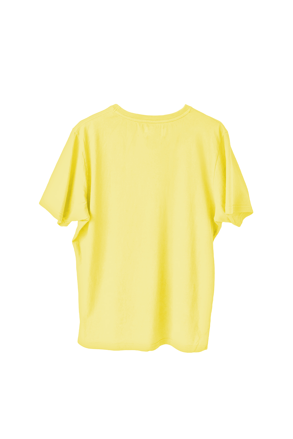 Time-Out-X-Signature-Short-Sleeve-Classic-Training-T-Shirt—Pastel-Yellow—Back