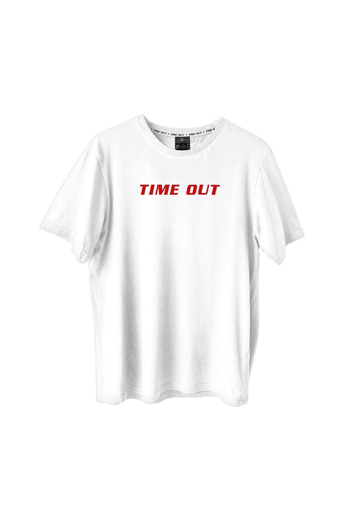 Time-Out-X-Signature-X-Triangle-Maze-Pattern-T-Shirt—Front