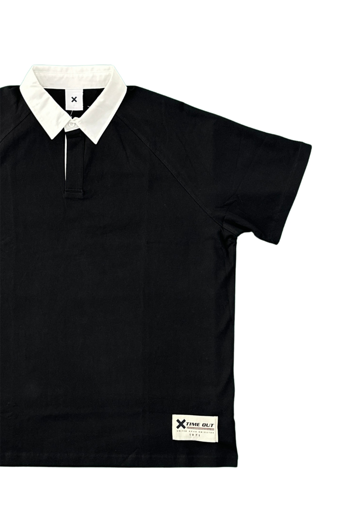Classic-Black-and-White-Polo-Tee-black-side