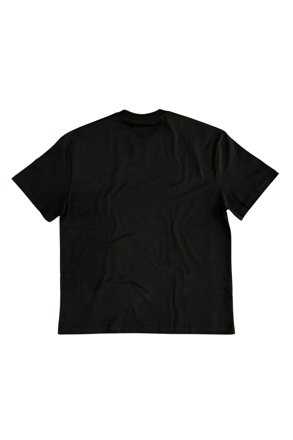 Oversized-Crew-Neck-T-shirt-Unisex-black-back