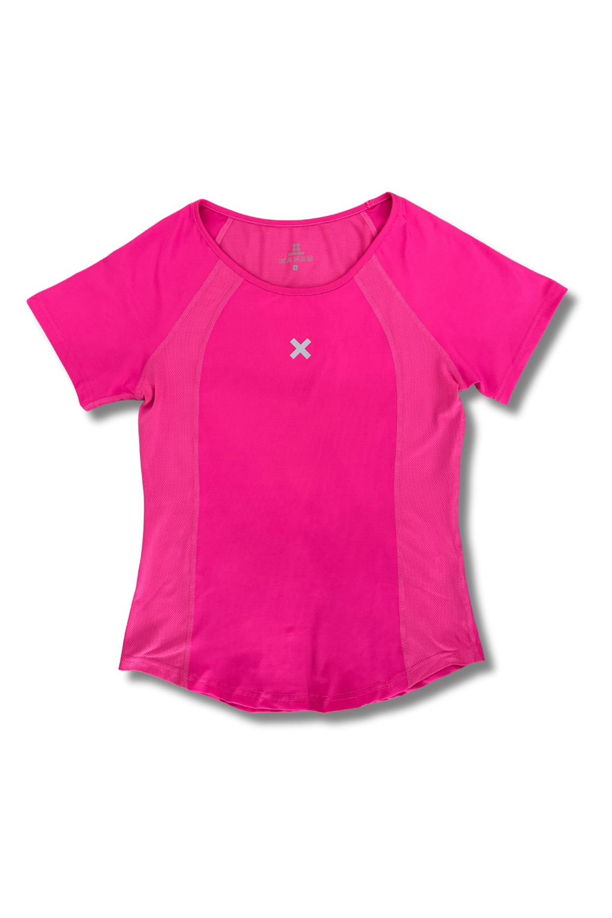 Quick-Dry-Training-Tee-Bright Pink-front
