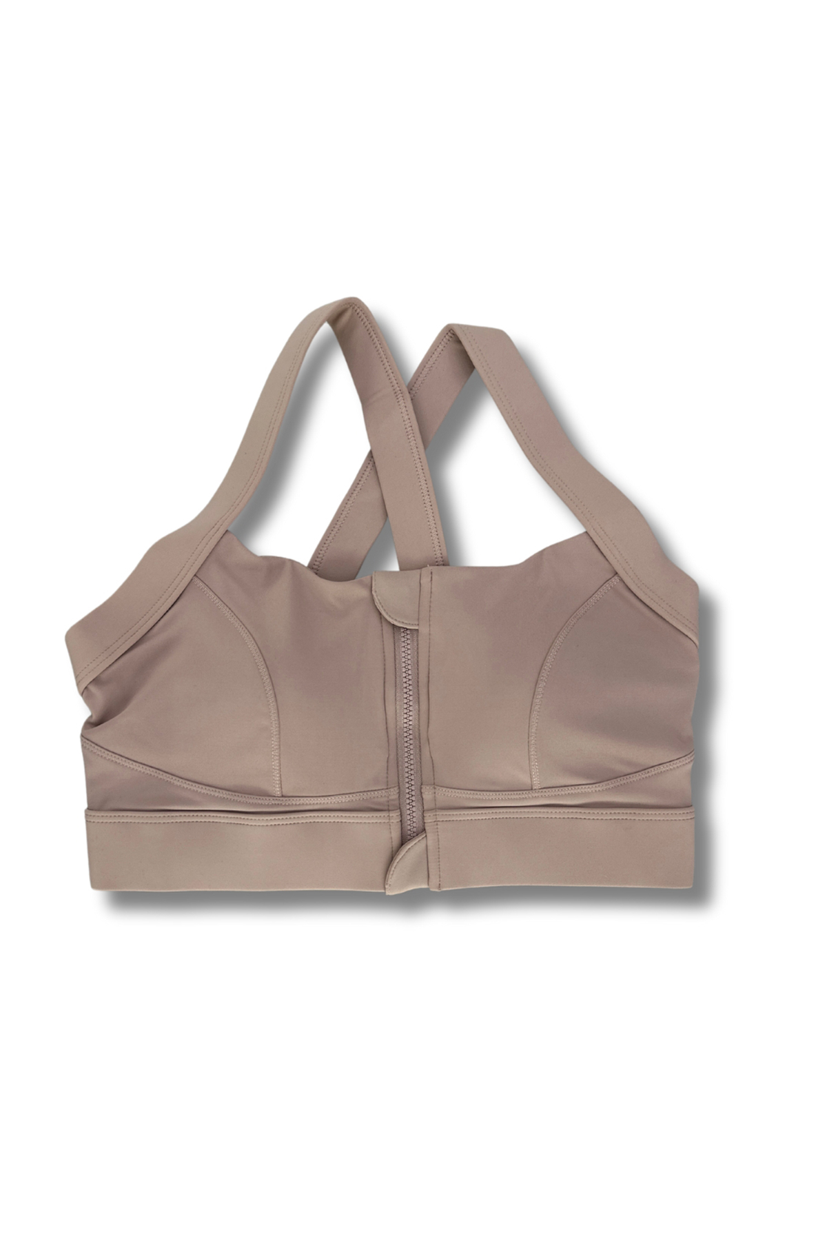 High-Support-Cross-Back-Bra-with-Front-Zip-peach-front